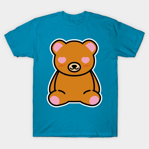 Kawaii Kuma T-Shirt by okamakuma